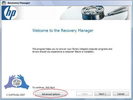 hp-recovery-manager