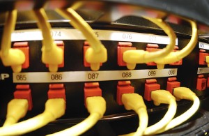 Businesses use firewalls to protect entire networks of computers from security breaches.