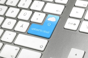 Cloud storage allows you to back up your data on an online server.