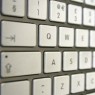 Individual keys can be easily replaced by computer users.